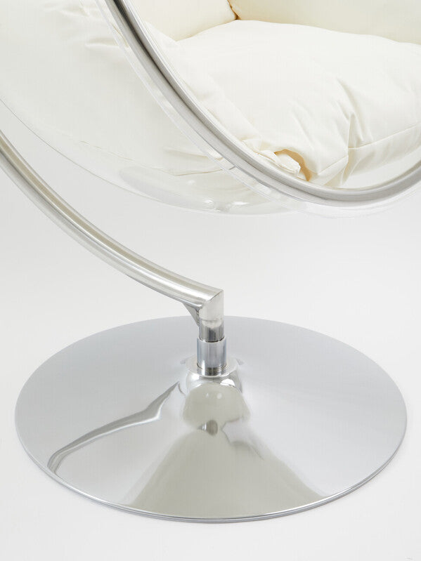 Goa Hanging Chair With Cream Cushions