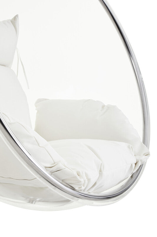 Goa Hanging Chair With Cream Cushions