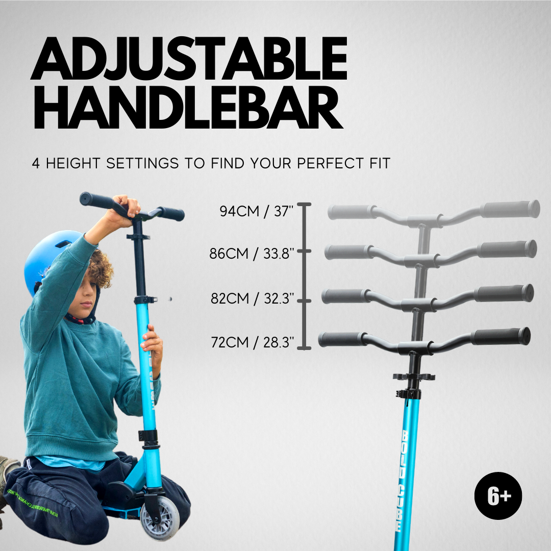 Fuchsia - Deluxe 2 Wheel Scooter