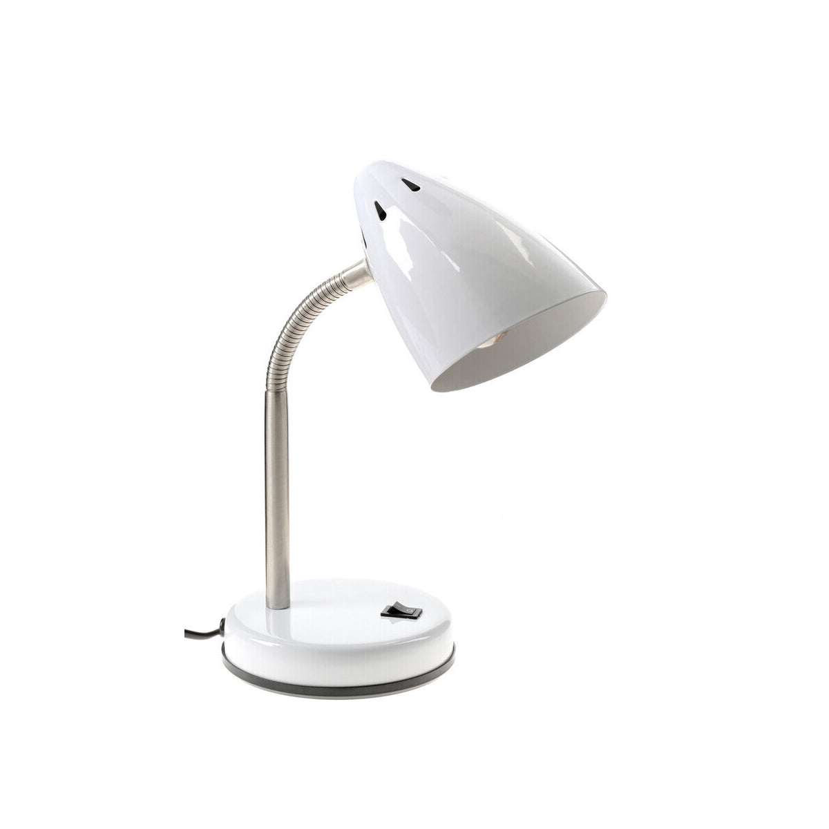 Flexi White Gloss Desk Lamp