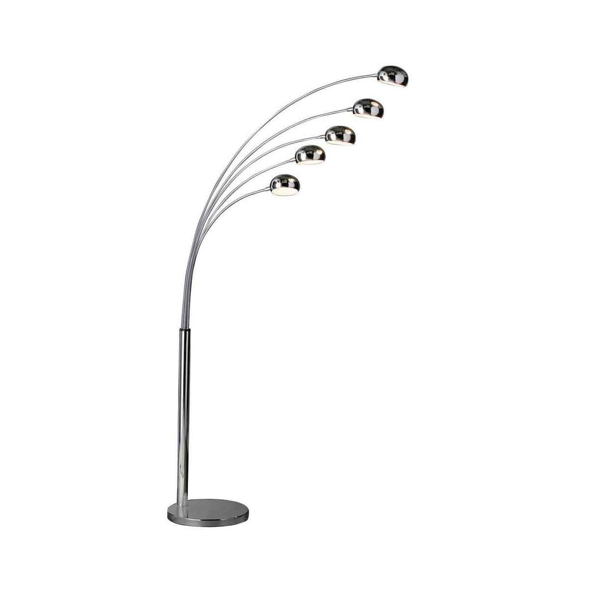 Zeus Floor 5 Arched Lights Lamp