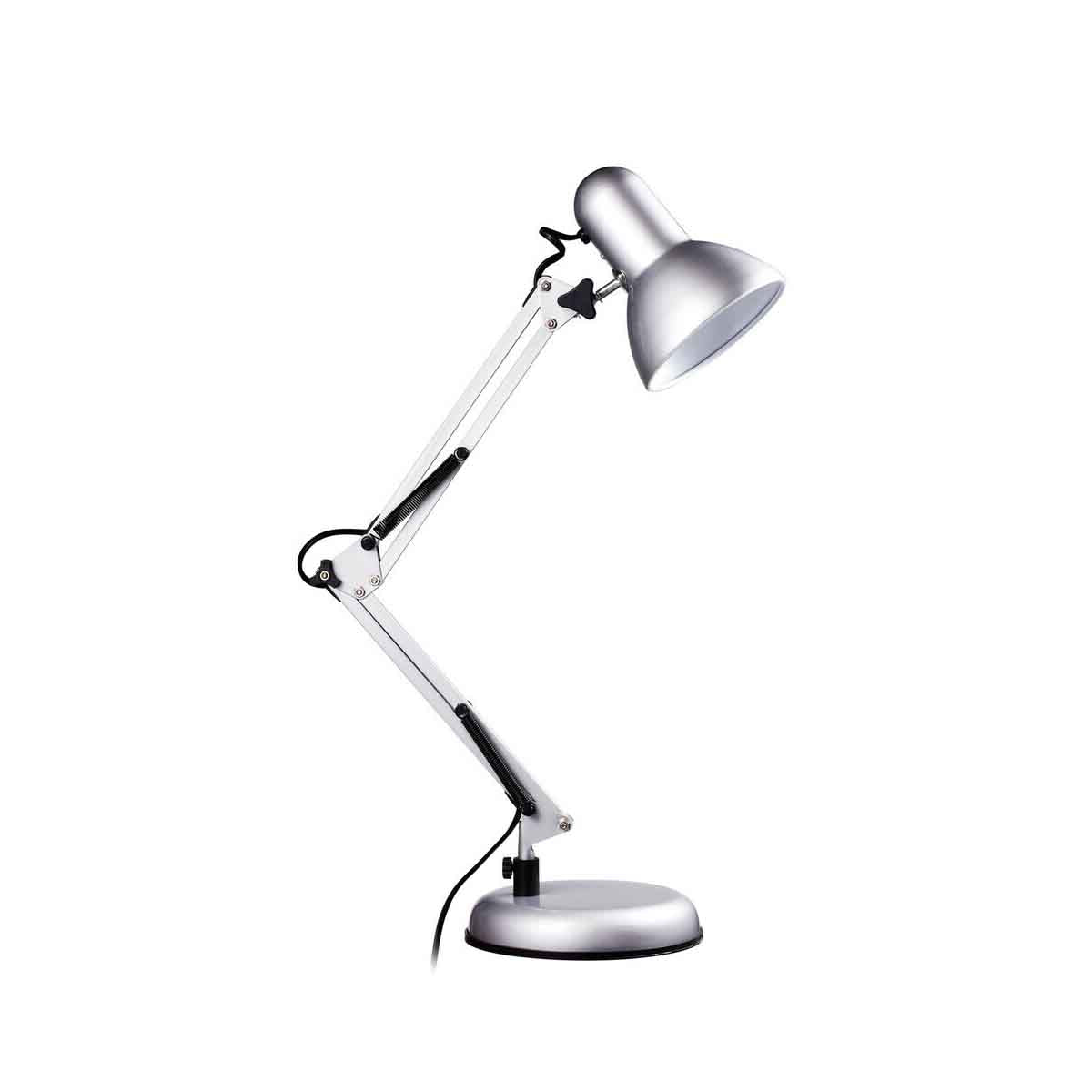 Payton Studio Silver Grey Desk Lamp