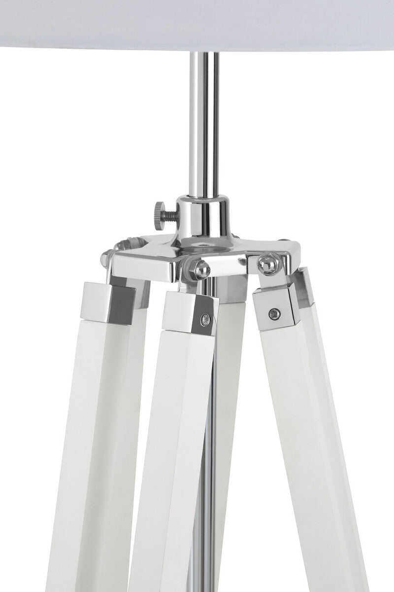Jasper White Tripod Base Floor Lamp