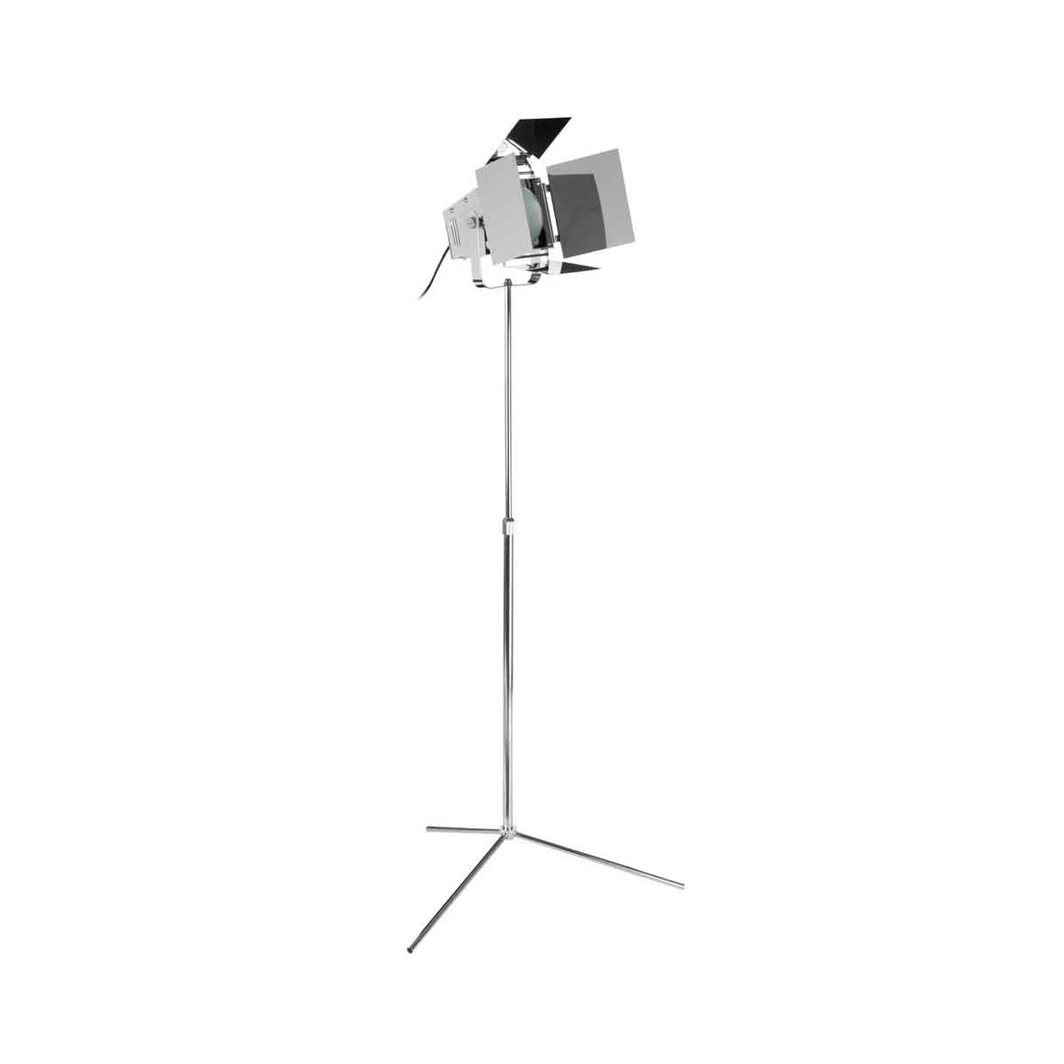 Jarah Spotlight Chrome Floor Lamp