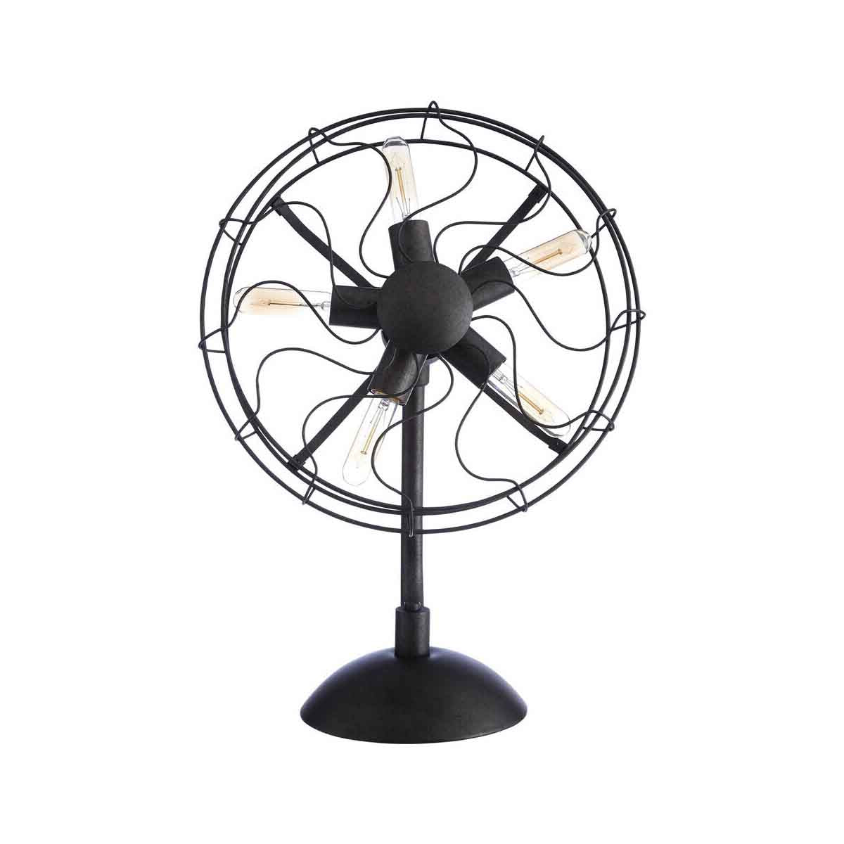 Trissoni Vintage Fan Shape Table Lamp