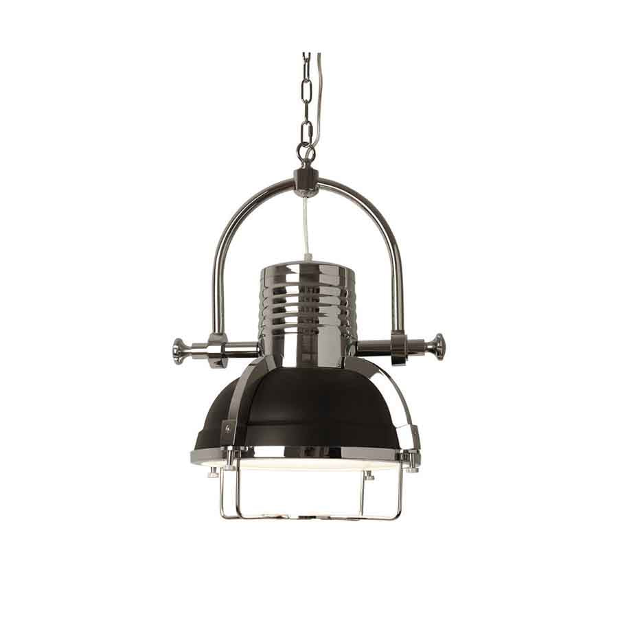 Industrial Revolution Black Pendant Light