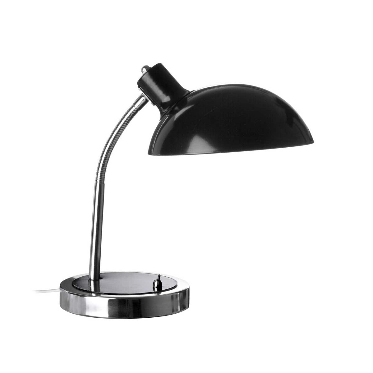 Osvaldo Black Metal Adjustable Desk Lamp