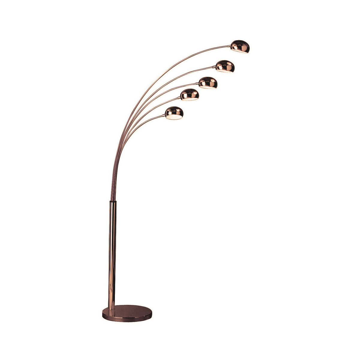 Zeus 5 Arced Lights Floor Lamp
