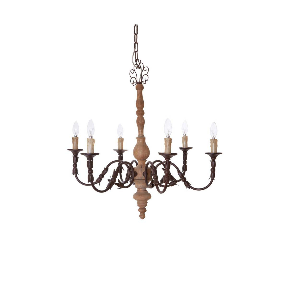 Paulette 6 Arm Chandelier