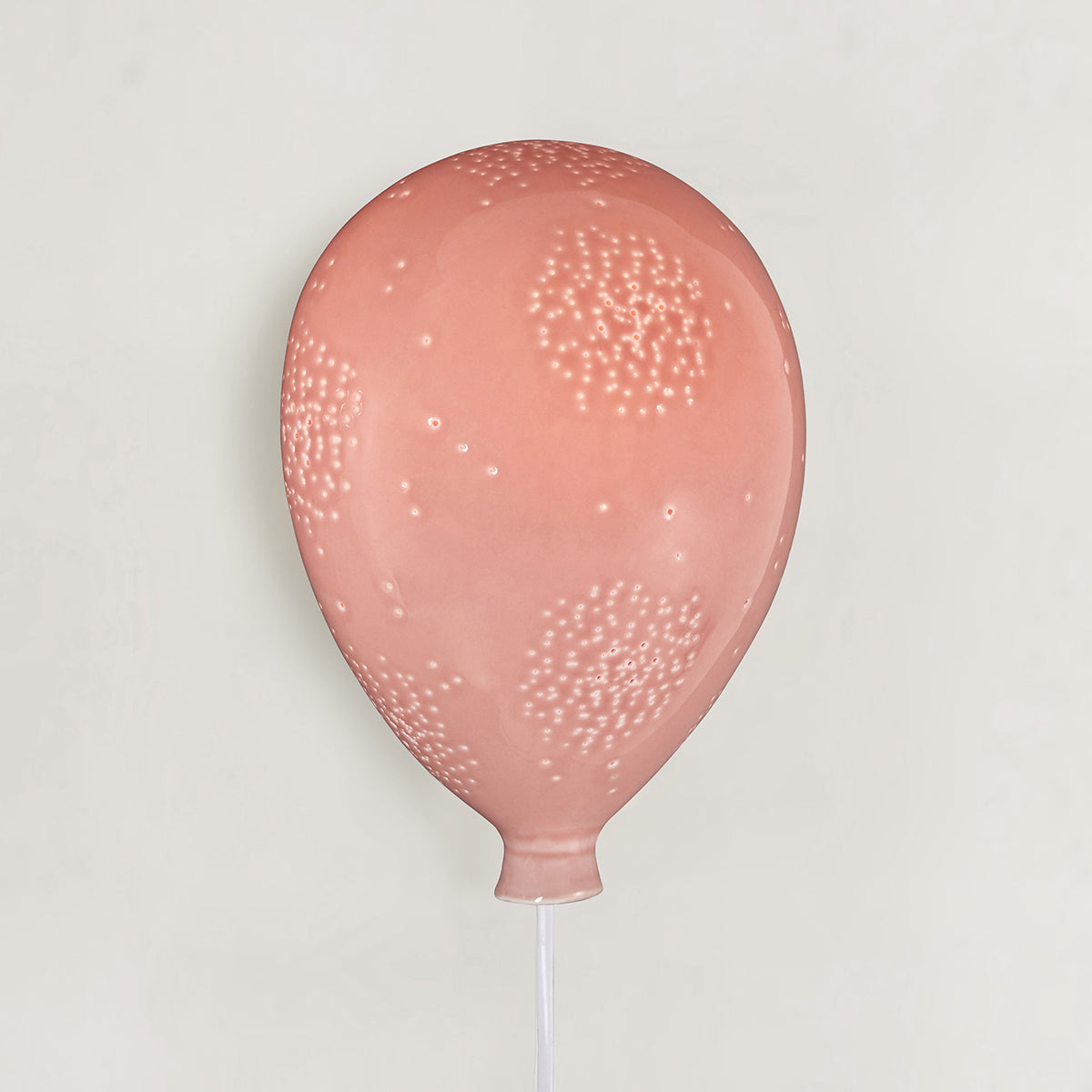 Ola Kids Pink Balloon Ceramic Wall Night Light