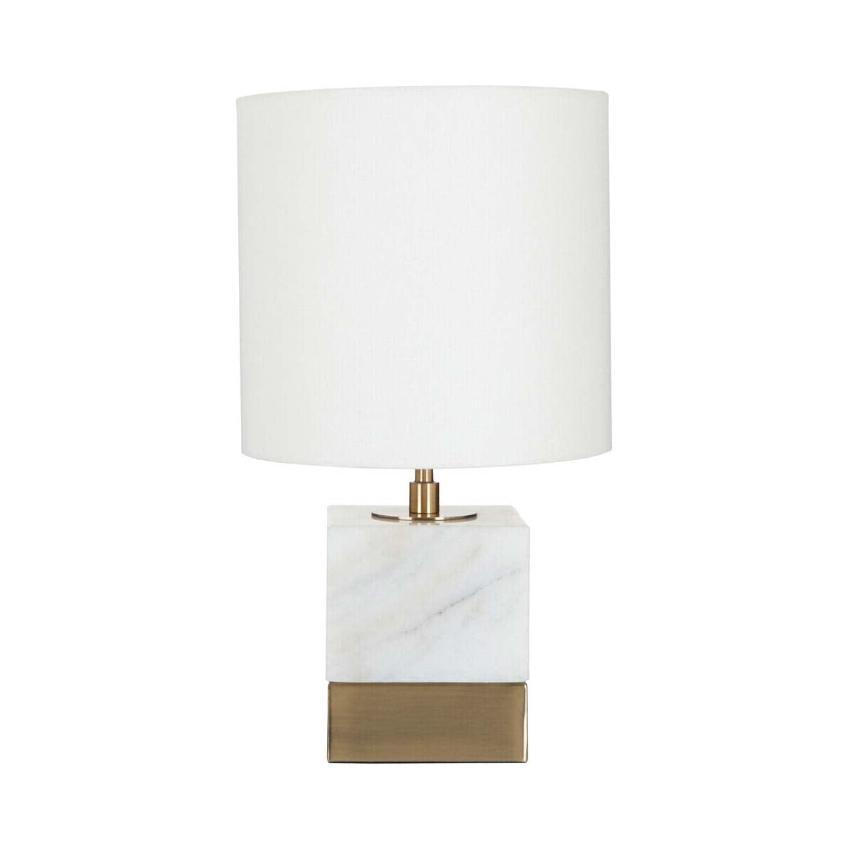 Sorado White Marble Accent Lamp