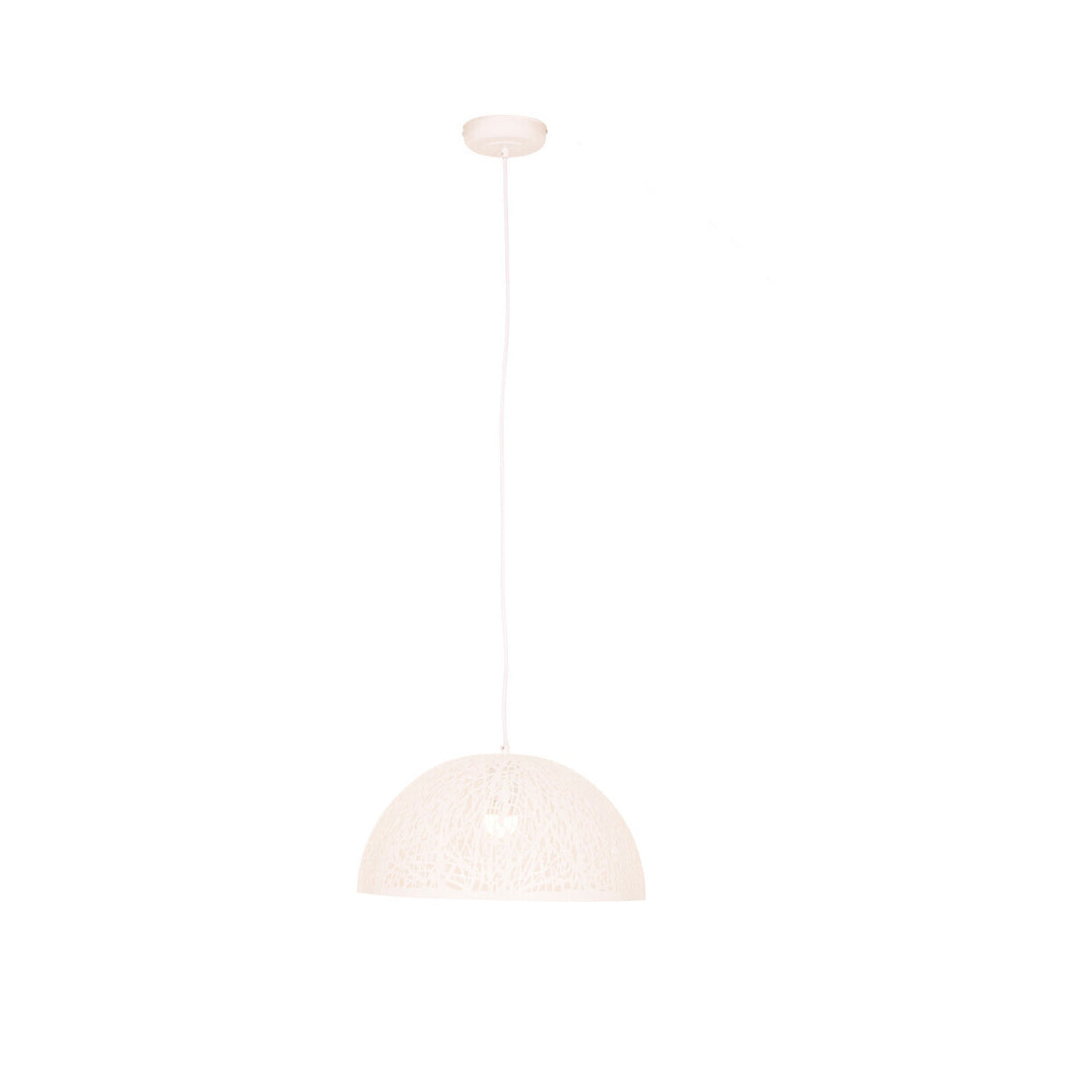 Lenno Large White Pendant Light