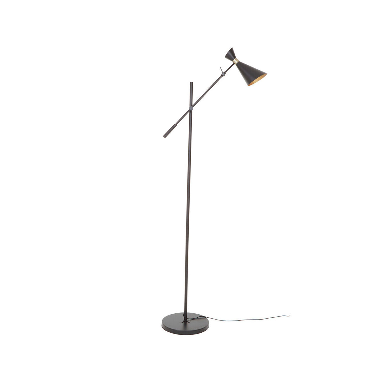 Linox Black And Gold Floor Lamp