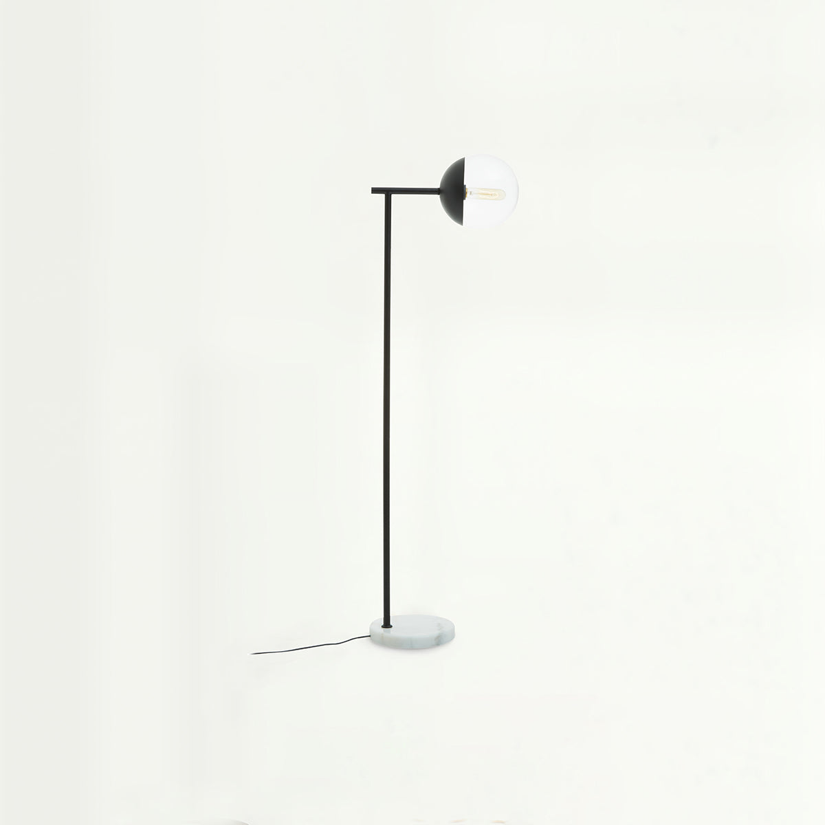 Revive Black Finish Floor Lamp