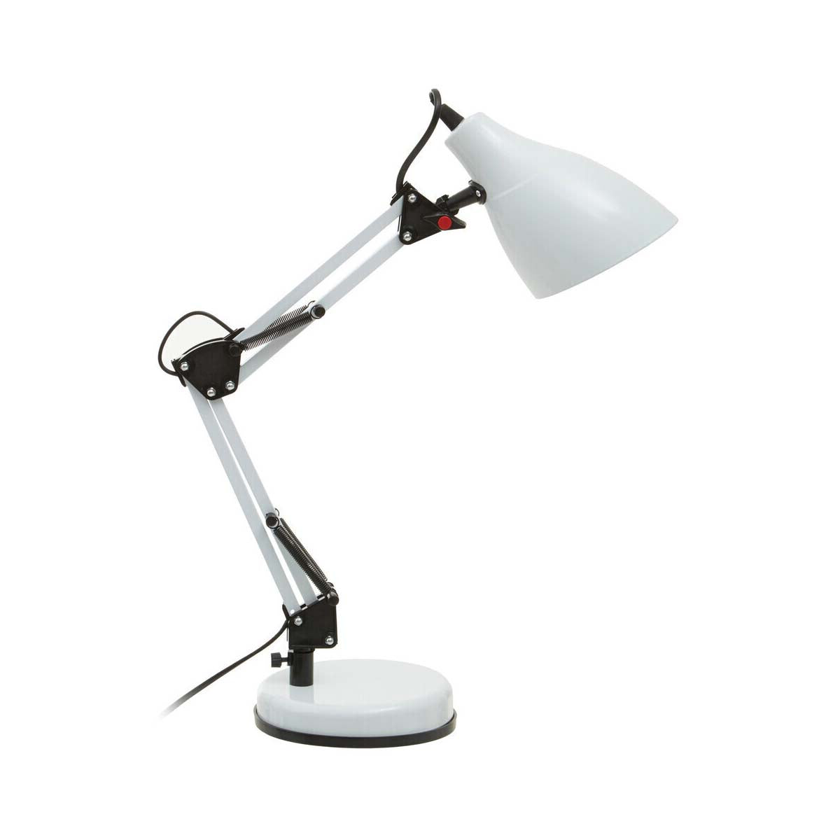 Finley White Adjustable Desk Lamp