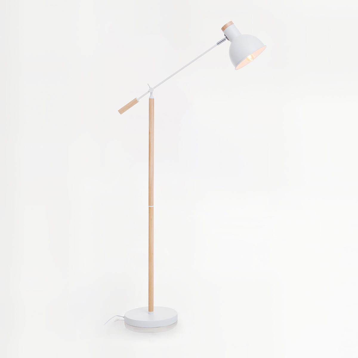 Stockholm Matte White Floor Lamp