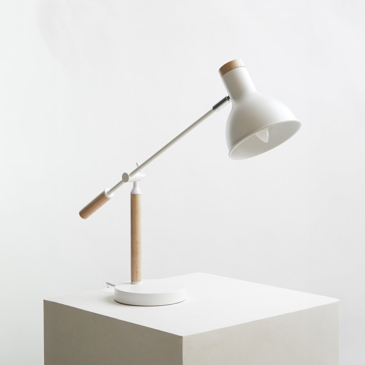 Stockholm Matte White Table Lamp
