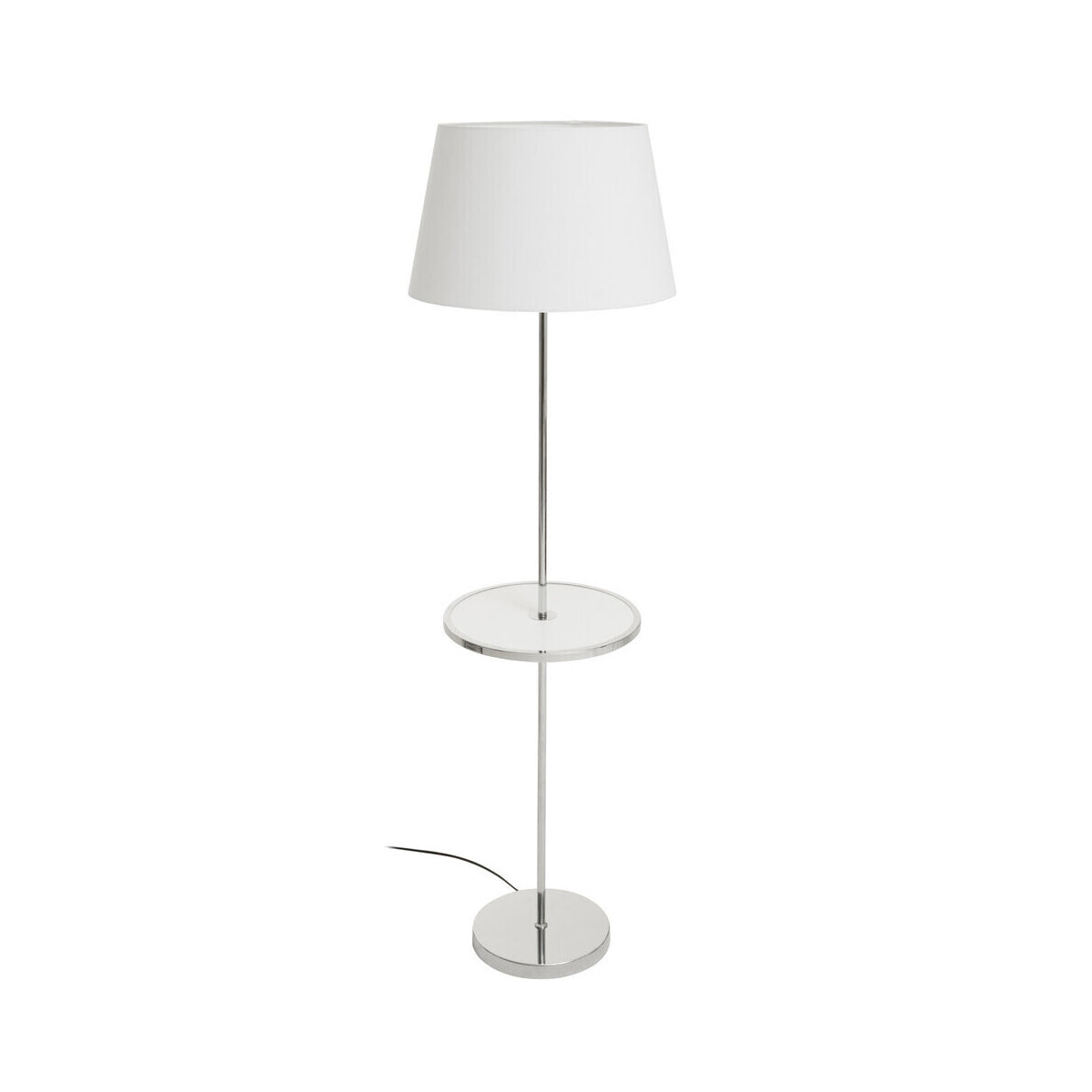 Stockholm Chrome Finish Tapered Floor Lamp