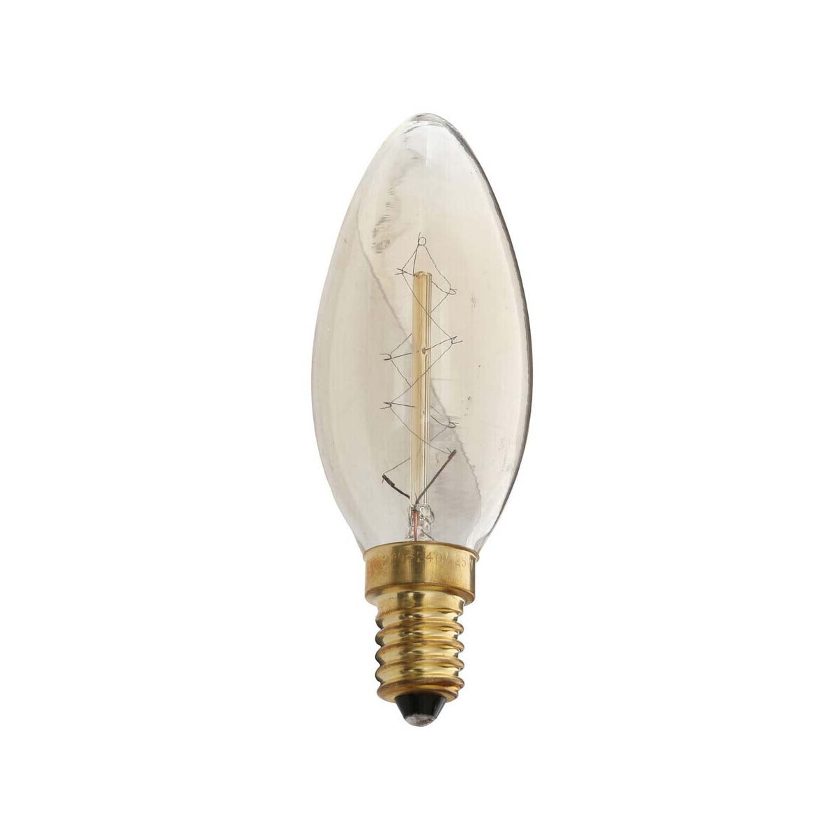 Bulbs C35 E14 220v 40 Watt Bulb - 95mm