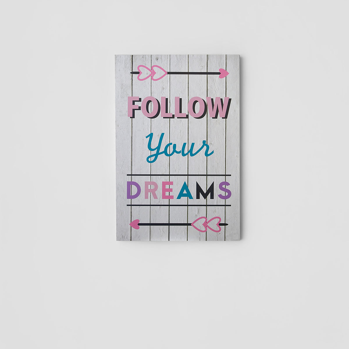 Kids Follow Your Dreams Wall Plaque