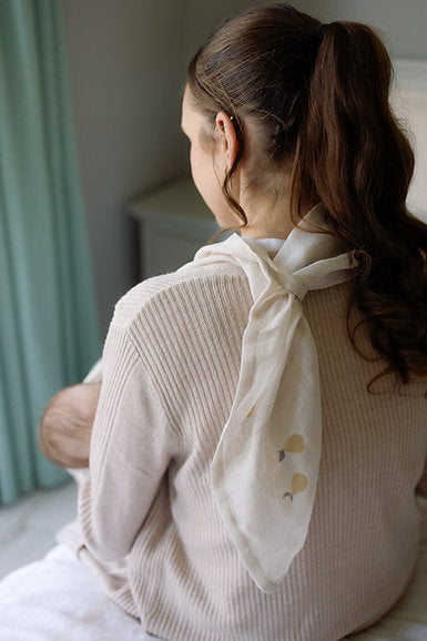 Large Swaddle Muslin - Pears