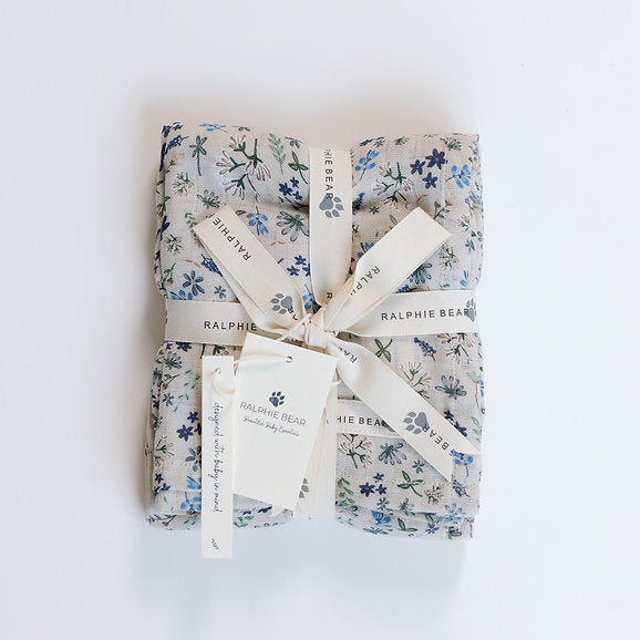 Large Swaddle Muslin - Wildflower