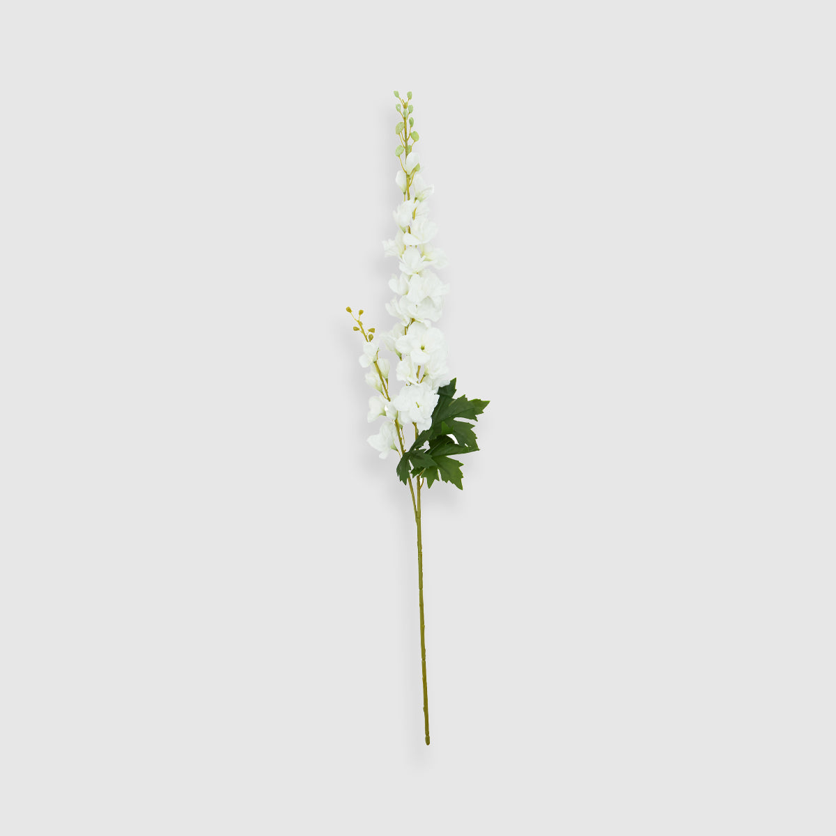 Fiori 90cm White Delphinium Spike