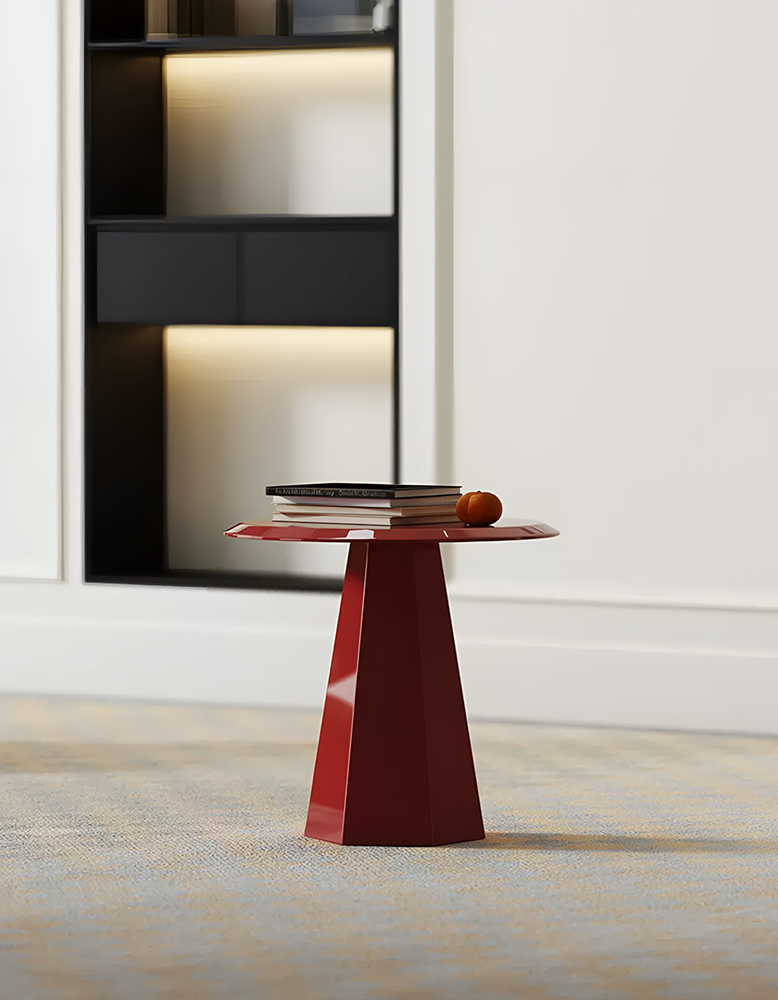 Abbott Side Table, Red