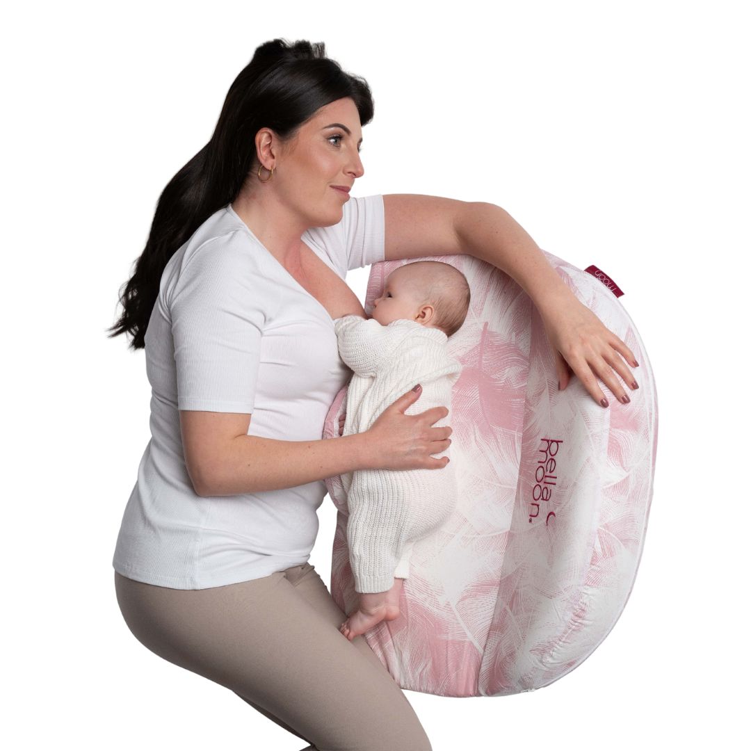 Lie-Down Feeding Pillow - Feather Nest