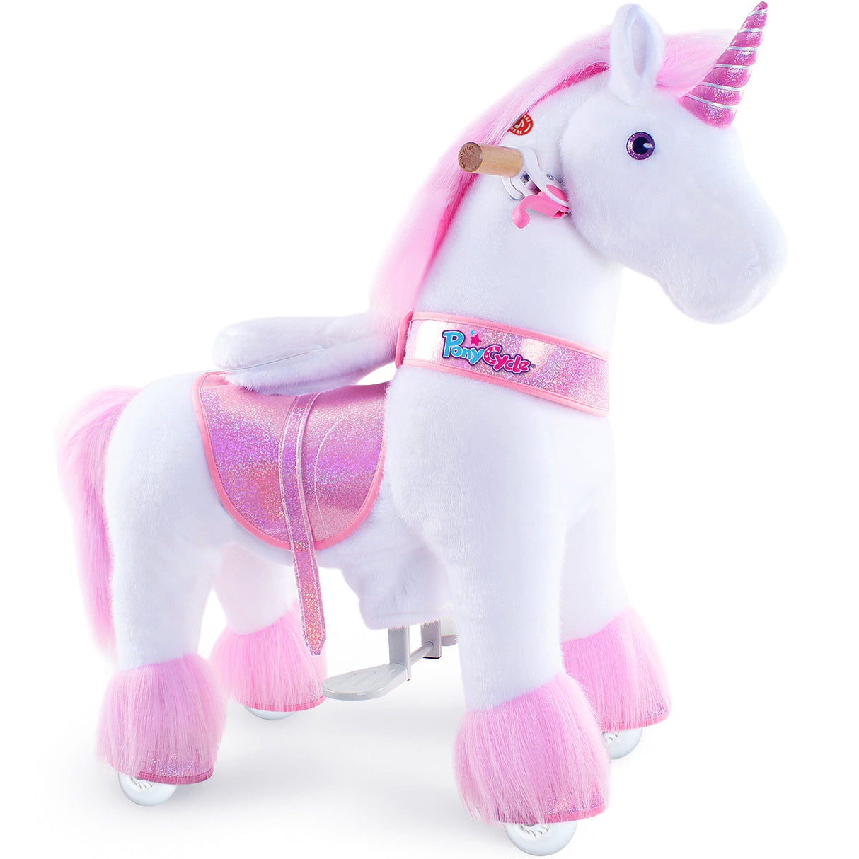 Ride-on Unicorn Age 3-5 Pink(UK&EU in Stock)