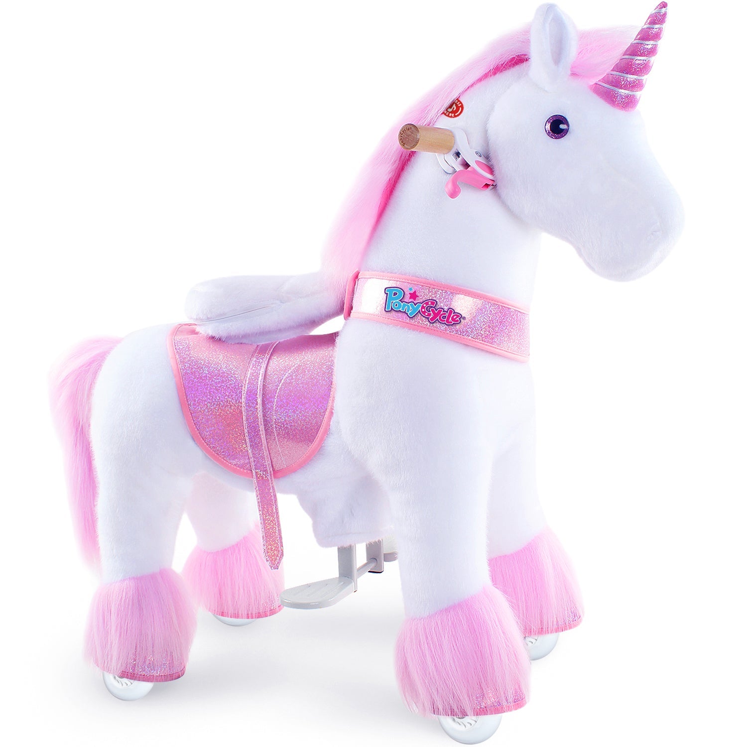 Ride-on Unicorn Age 3-5 Pink(UK&EU in Stock)