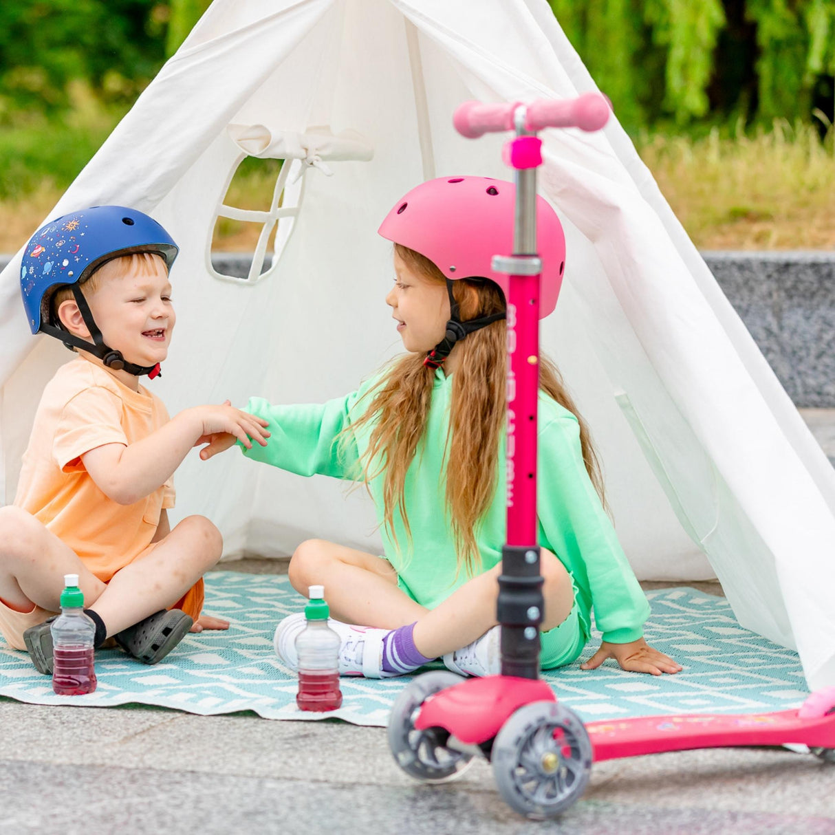 Mermaid - Teeny Fold 3 Wheel Scooter