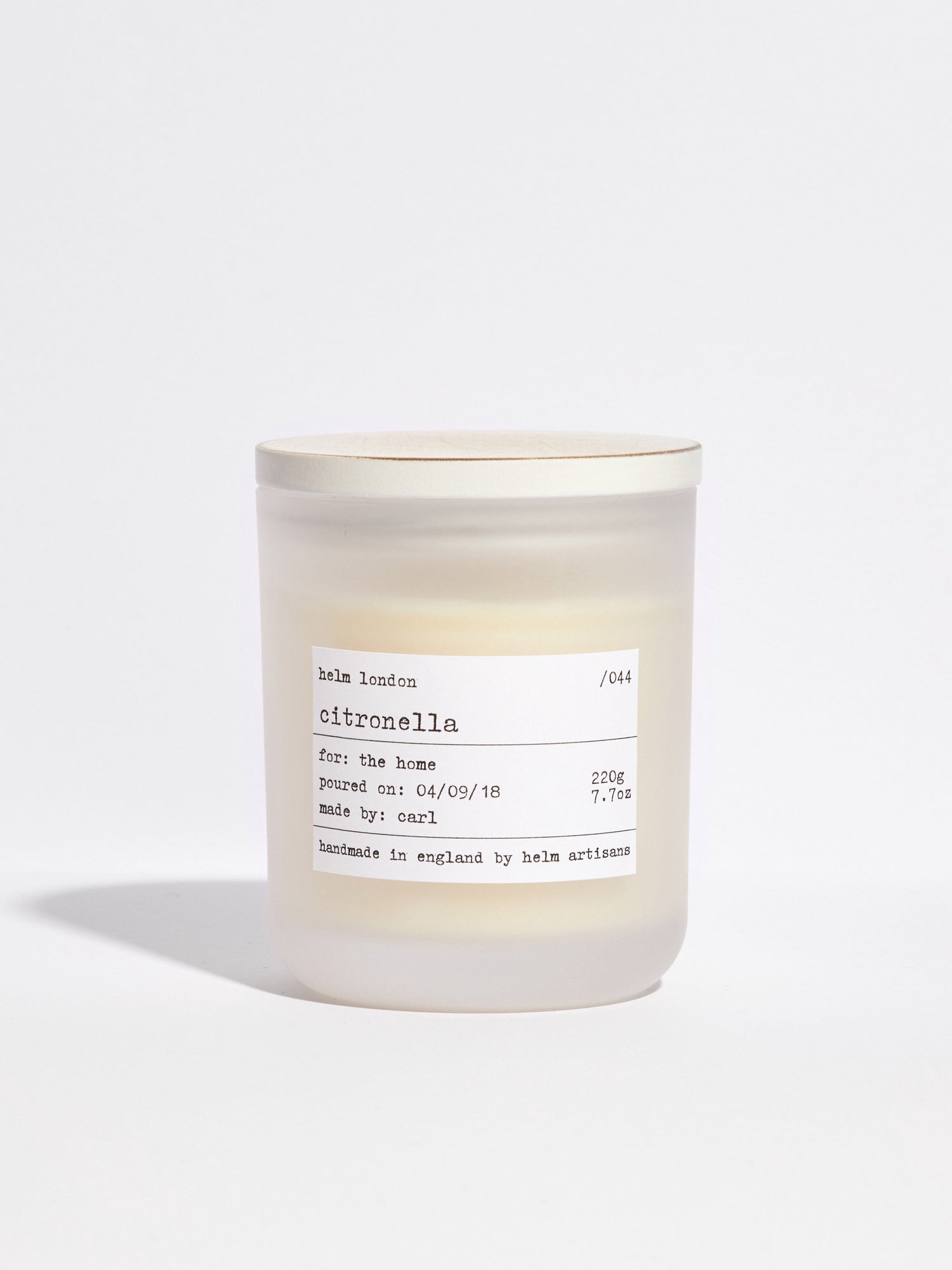 Citronella Luxury Candle