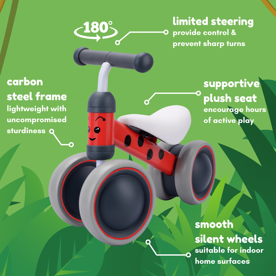 Betty Ladybird - Baby Balance Bike
