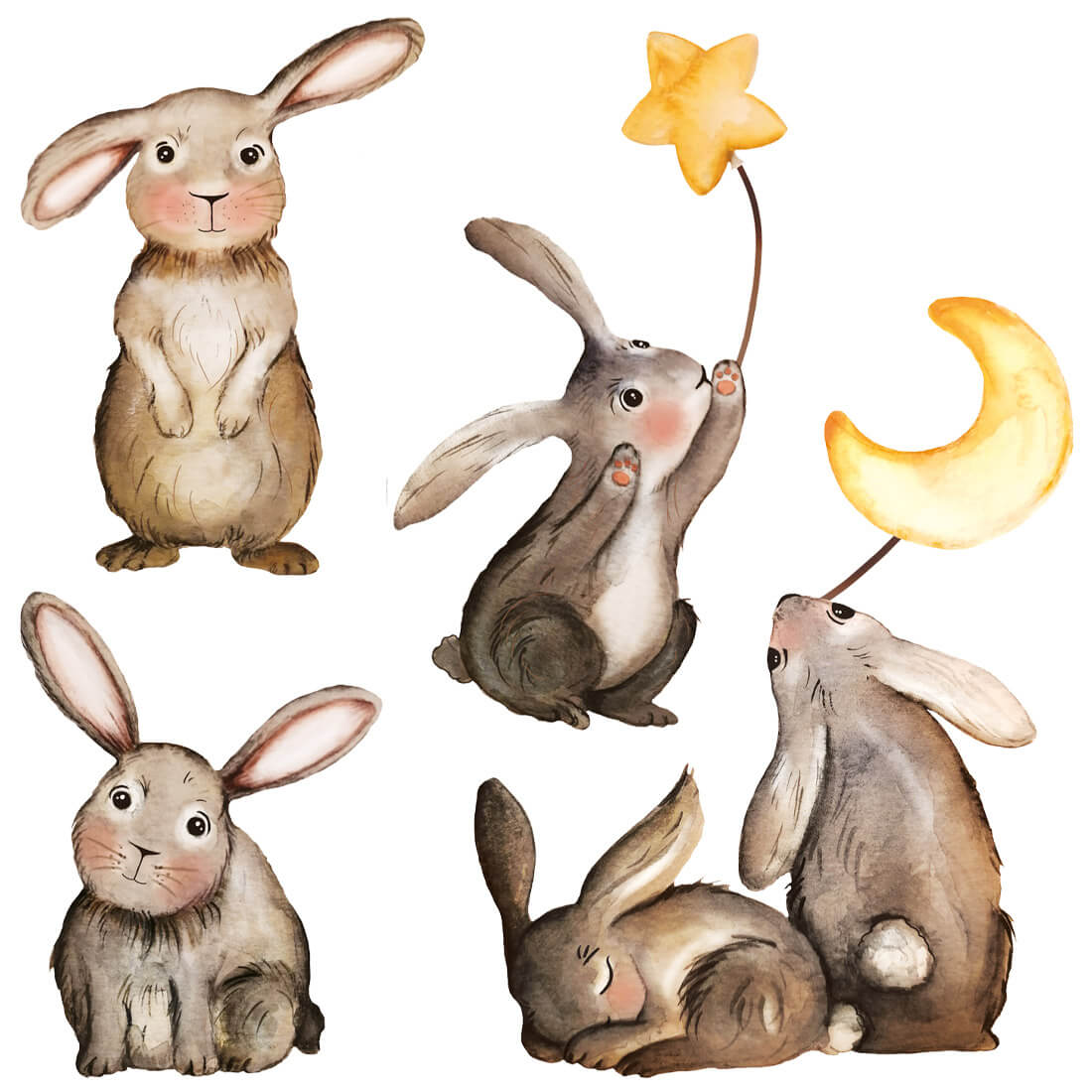 Wall Stickers | Bunnies