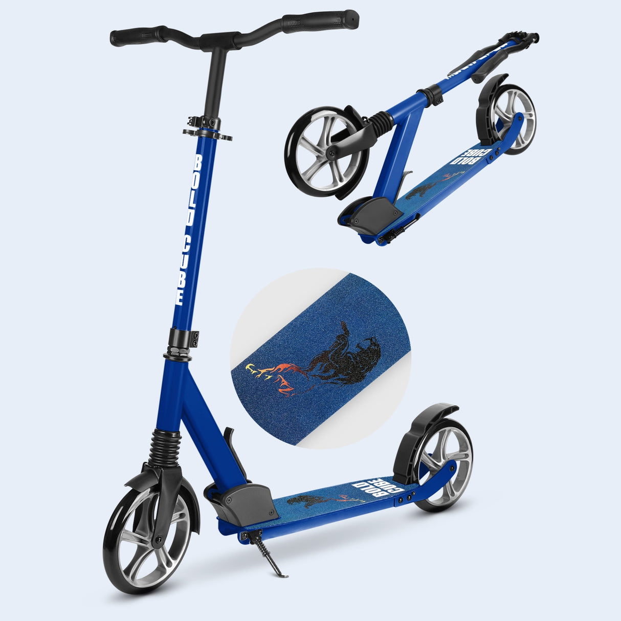 Navy - Big 2 Wheel Scooter