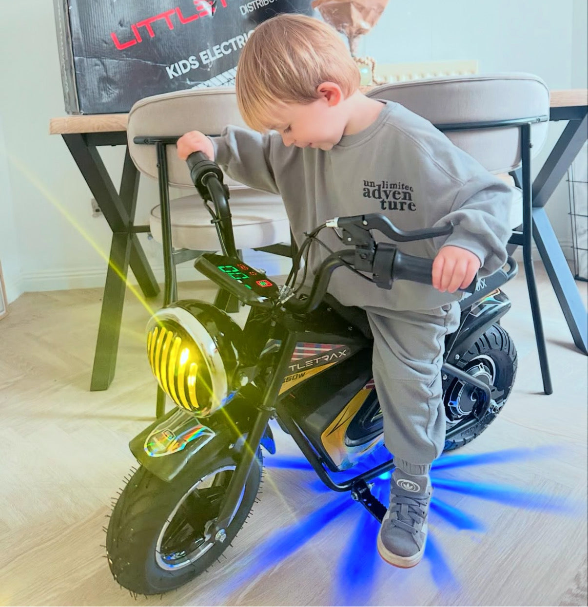 Littletrax 350W Kids Electric Bike – Ages 3 to 7 ride on motorbike