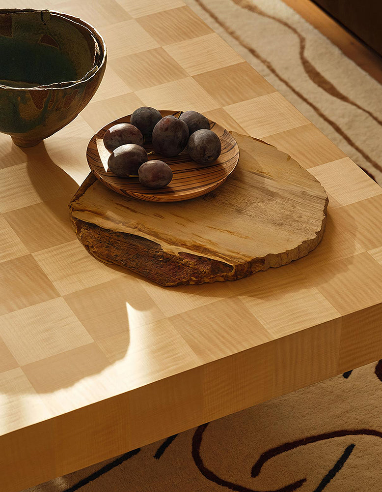 Abrahams Rectangle Coffee Table, Wood