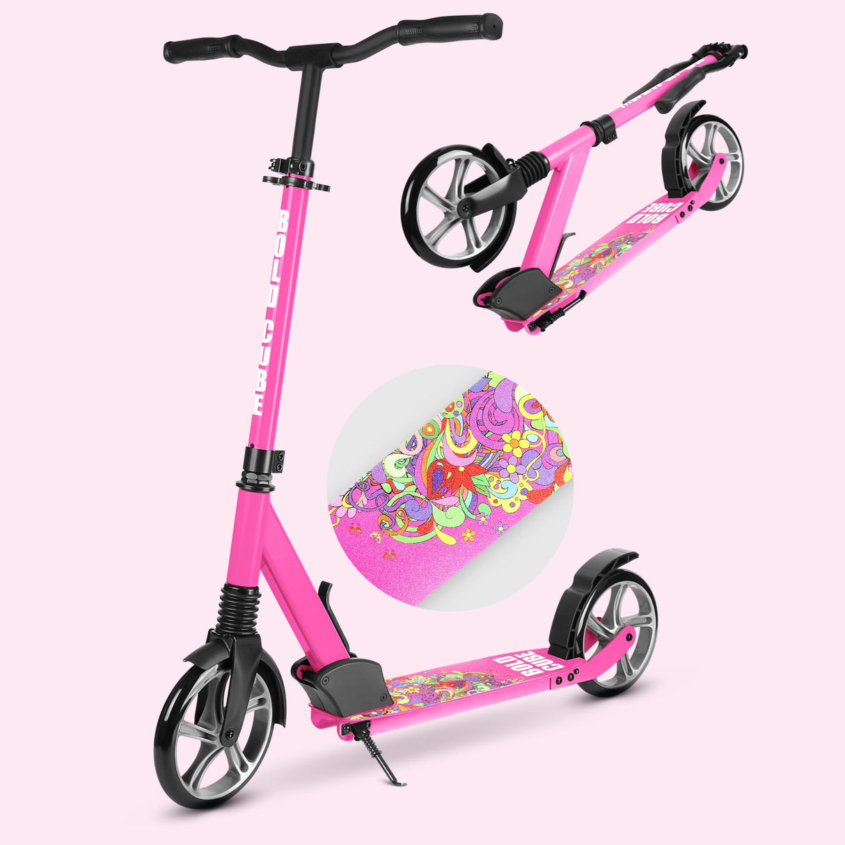 Pink - Big 2 Wheel Scooter