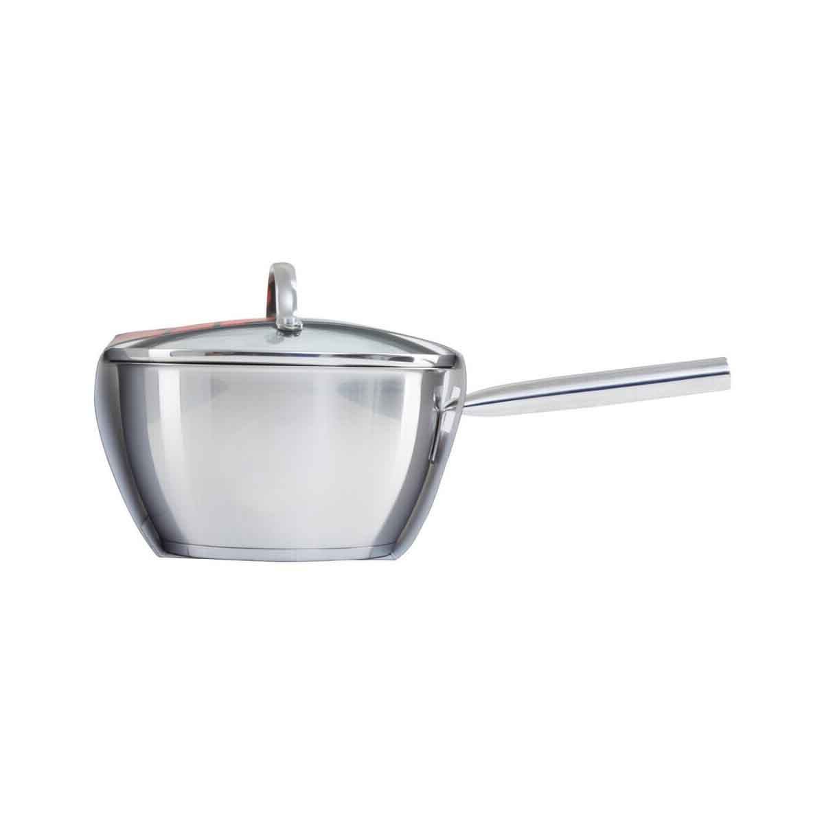 Tenzo C Series 18cm Saucepan With Glass Lid - 18cm