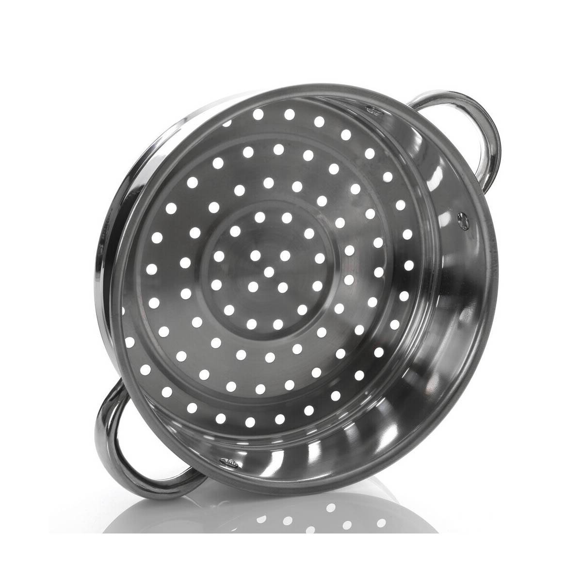 3 Tier Stainless Steel Steamer with Glass Lid