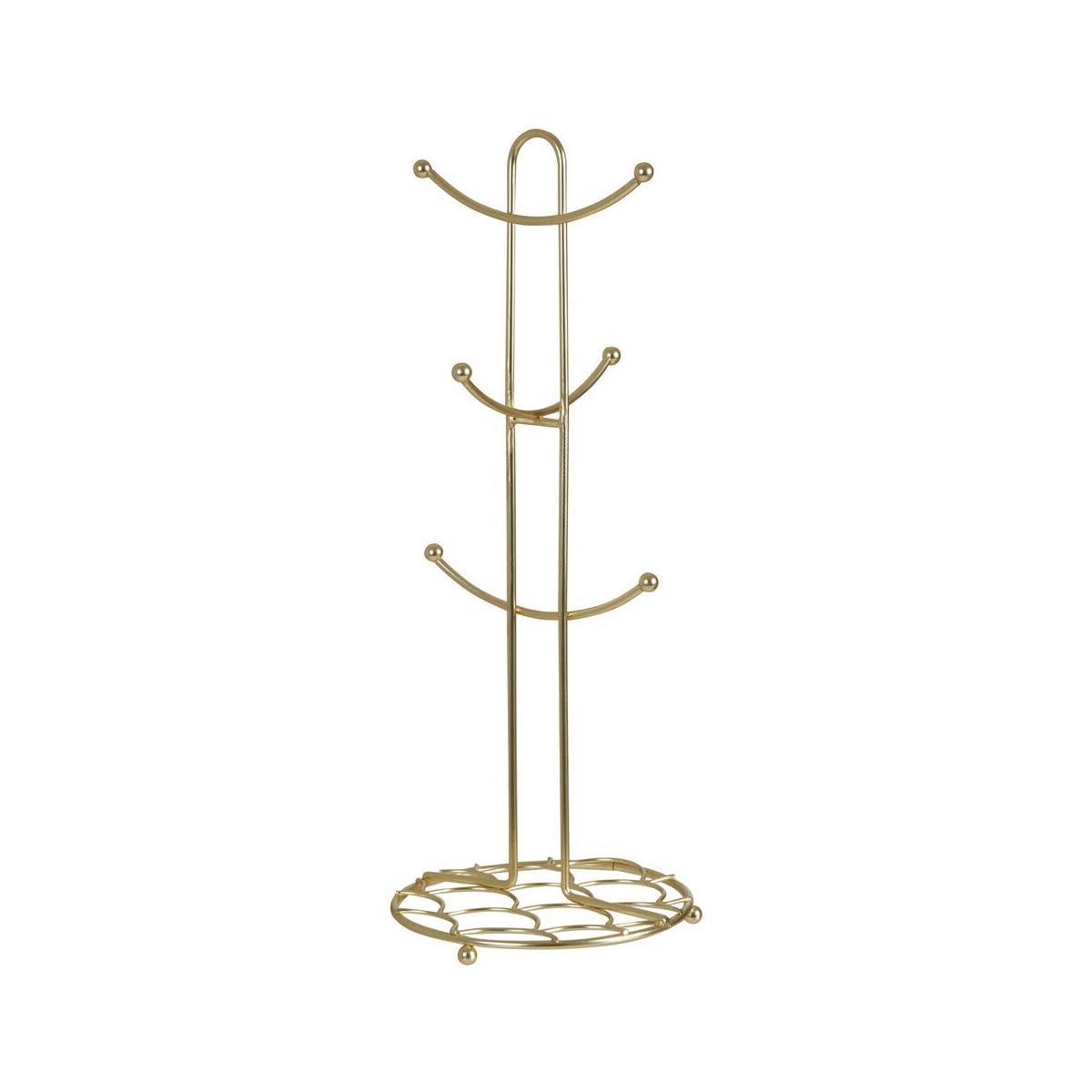 Vertex Deco Matte Gold Mug Tree