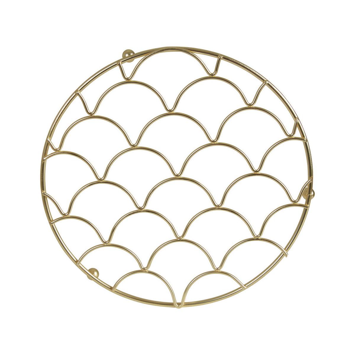 Vertex Deco Matte Gold Trivet