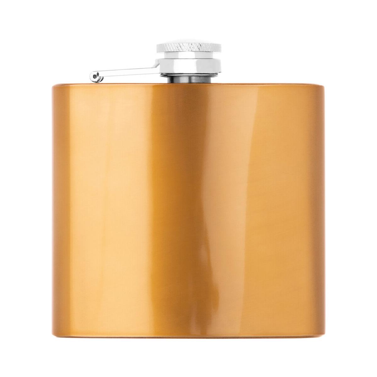 Auden 5oz Gold Finish Hip Flask