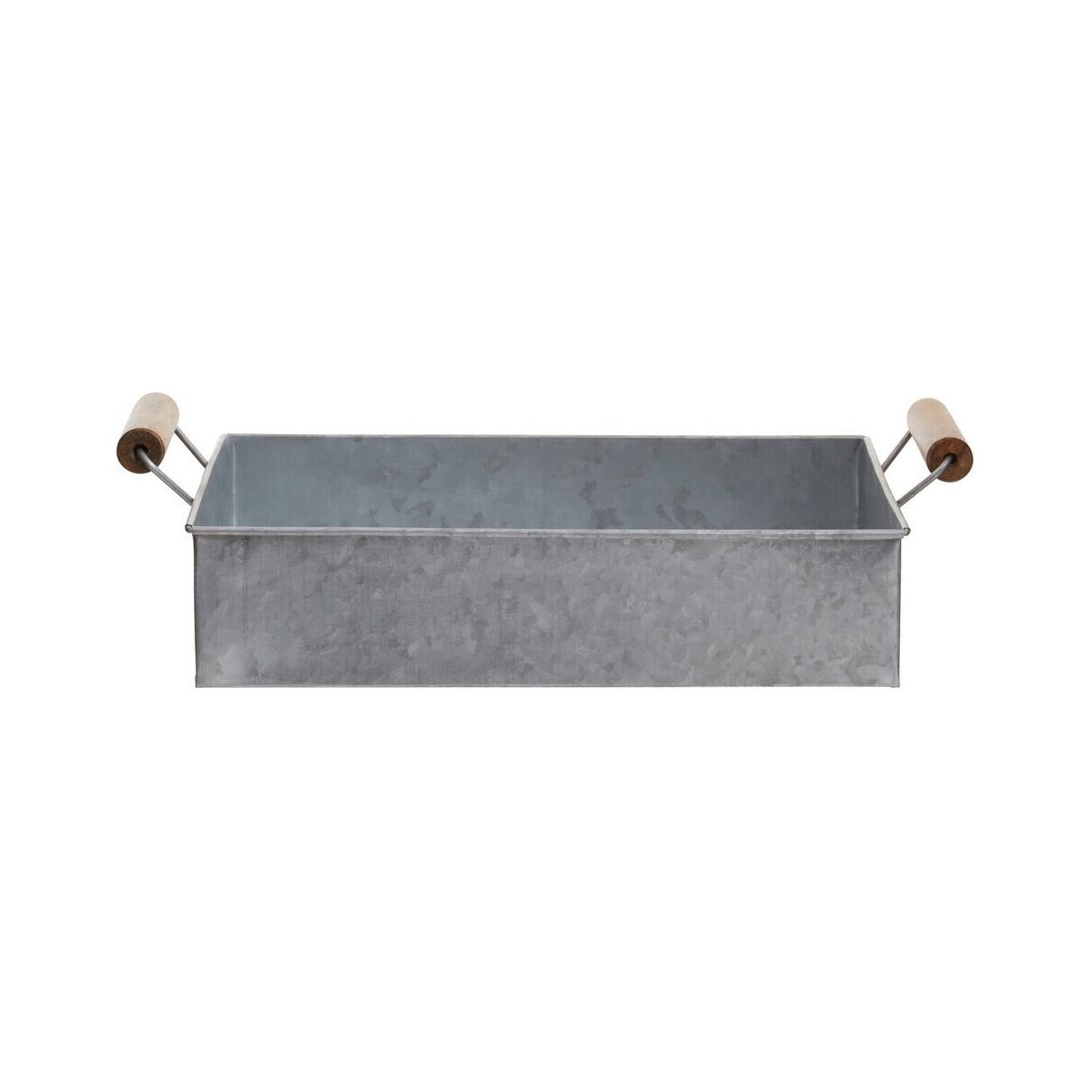 Drummond Galvanised Steel Rectangular Tray