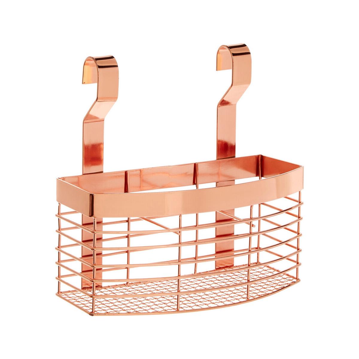 Sorello Rose Gold Hanging Storage Basket