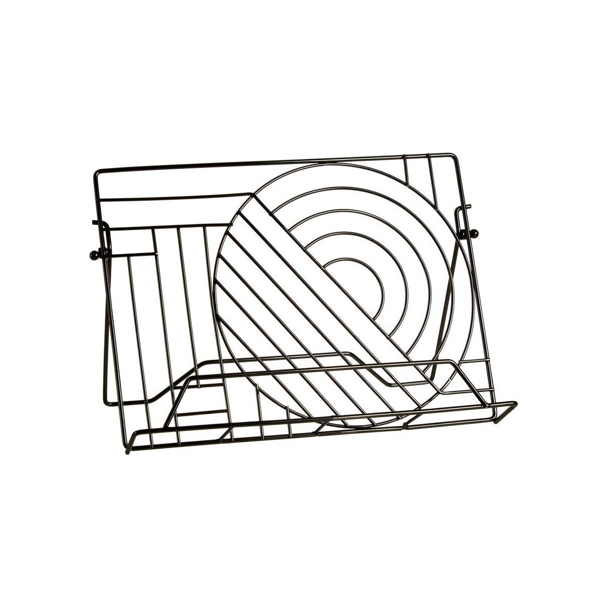 Vertex Black Nickel Finish Cook Book Stand