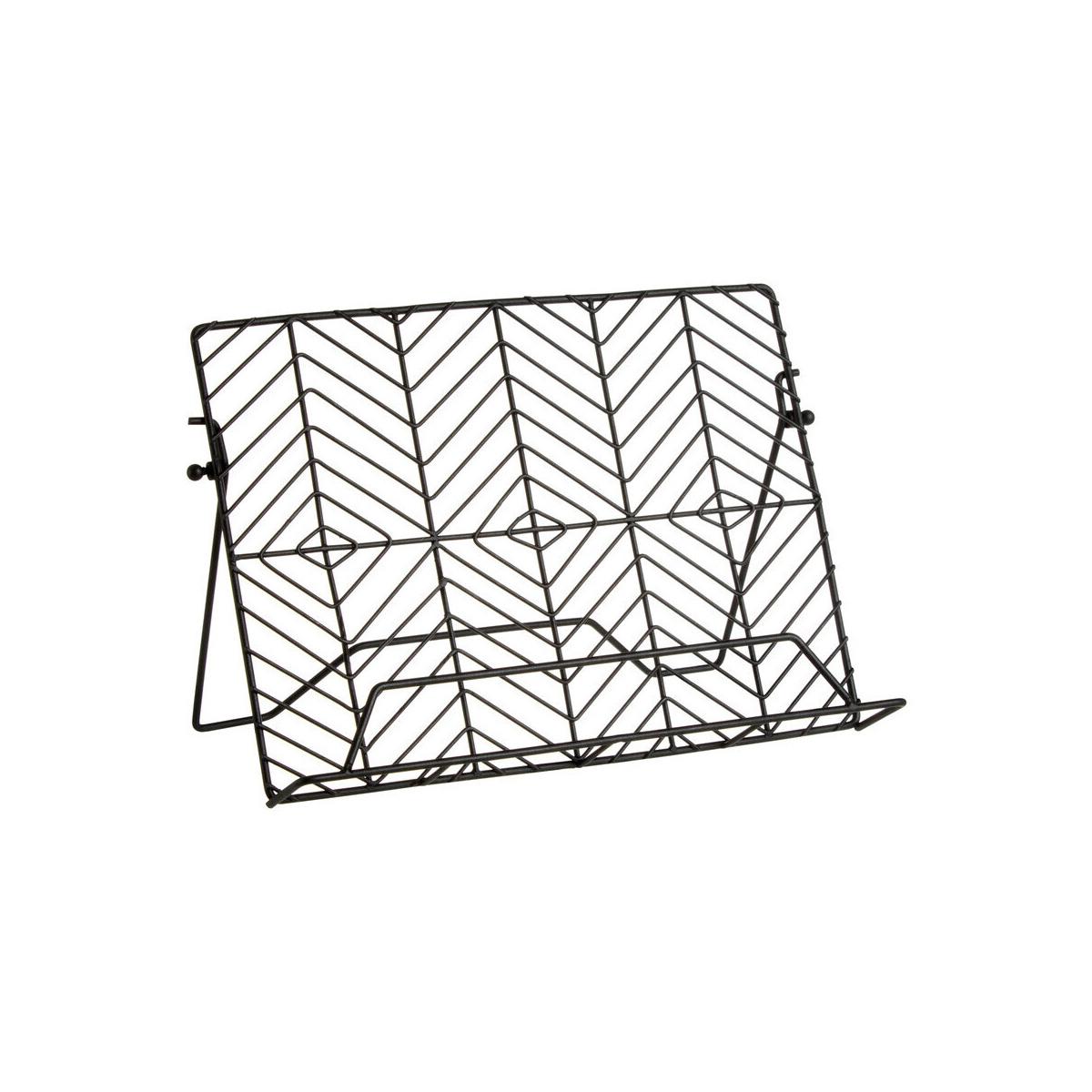 Vertex Black Powder Coated Cook Book Stand