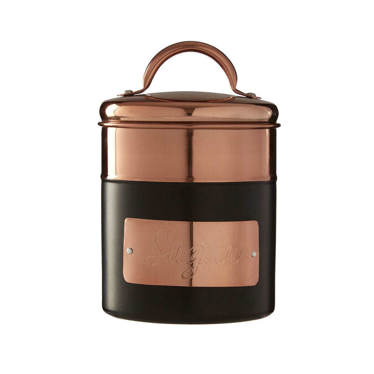 Prescott Charcoal And Copper Sugar Canister