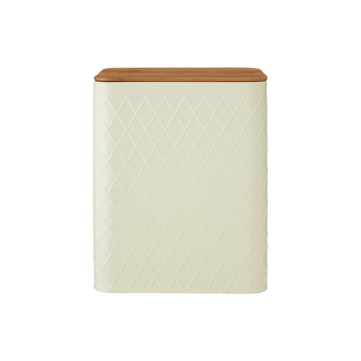 Rhombus Rectangular Storage Canister